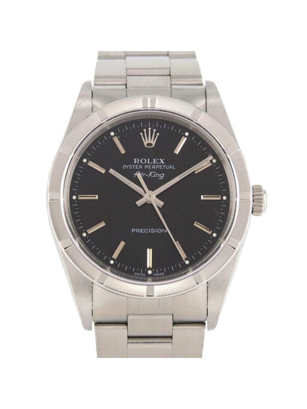 Rolex Air King SS Automatic Winding Number Watch